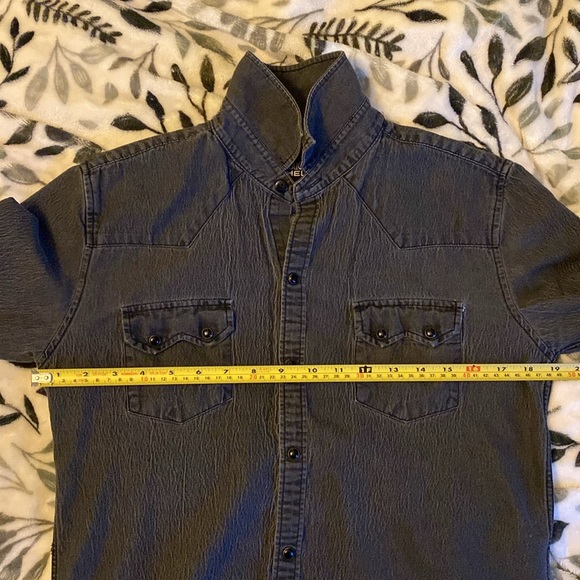 Straight to hell rambler style button up shirt - Picture 7 of 9